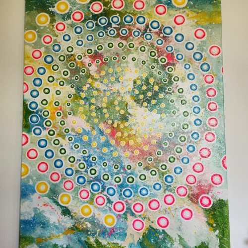 Spirála 140x100cm Barbora Šmídová - Obrazy